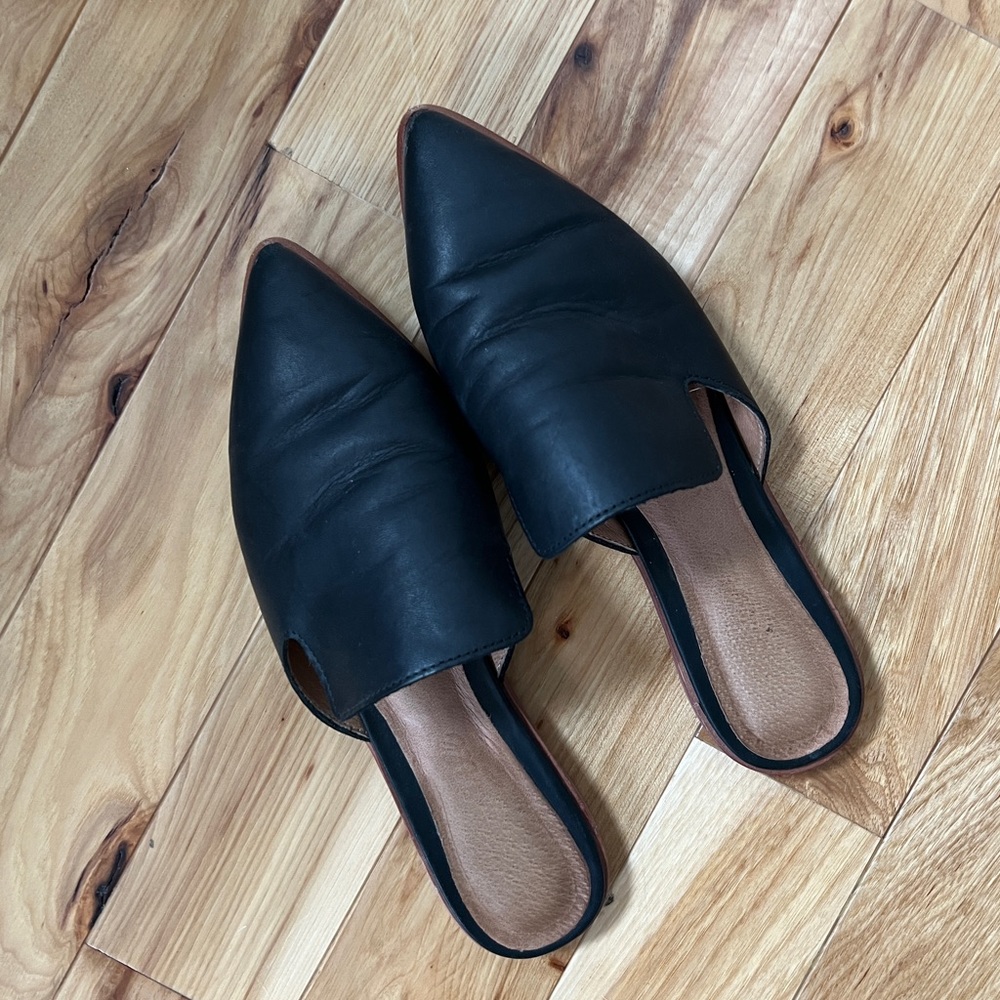 Madewell leather Gemma mule